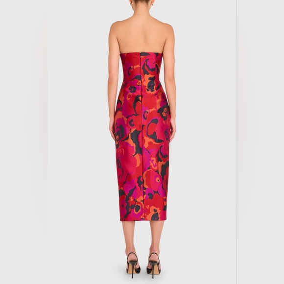 Amamda Uprichard IVY MIDI DRESS - Picture 2 of 8